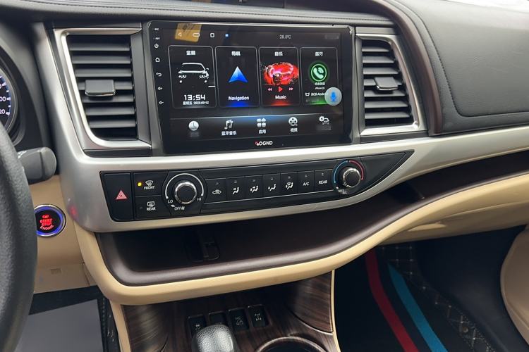 Used Toyota Highlander 2018 2.0T Four-Wheel Drive Elite Edition 7 Seats China VI Standard
