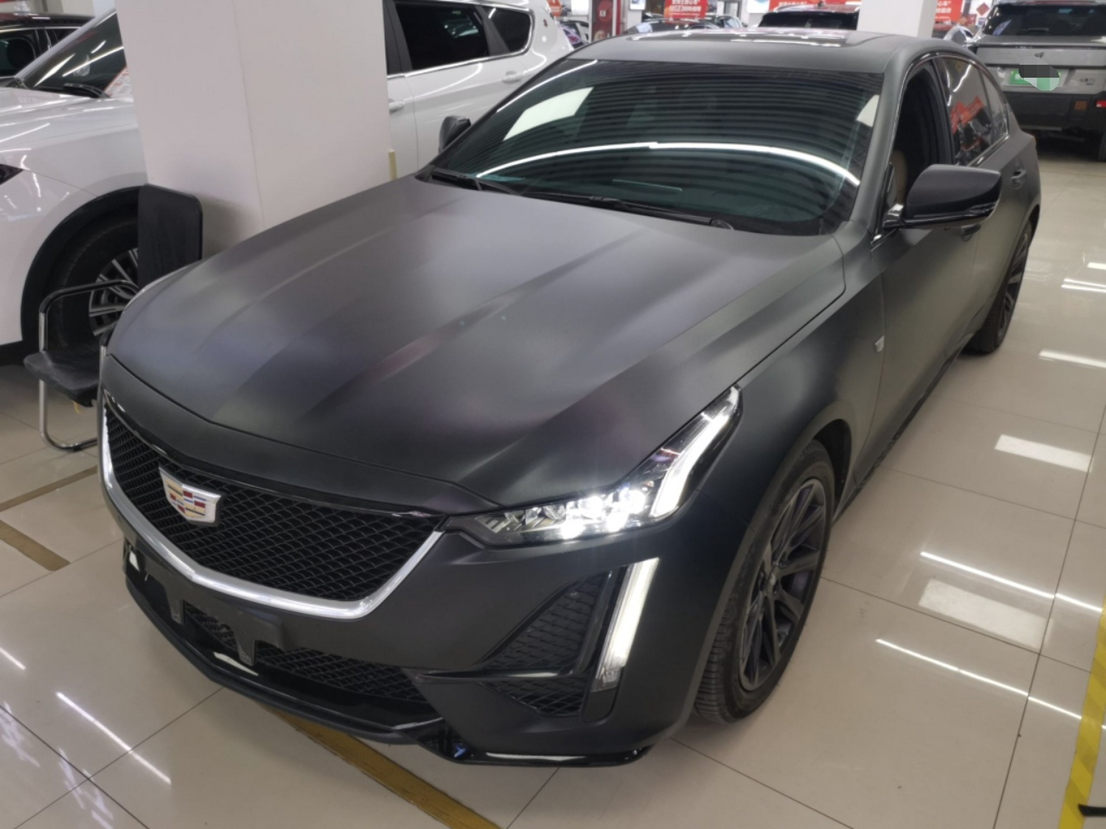 تحت مقدمة السيارة