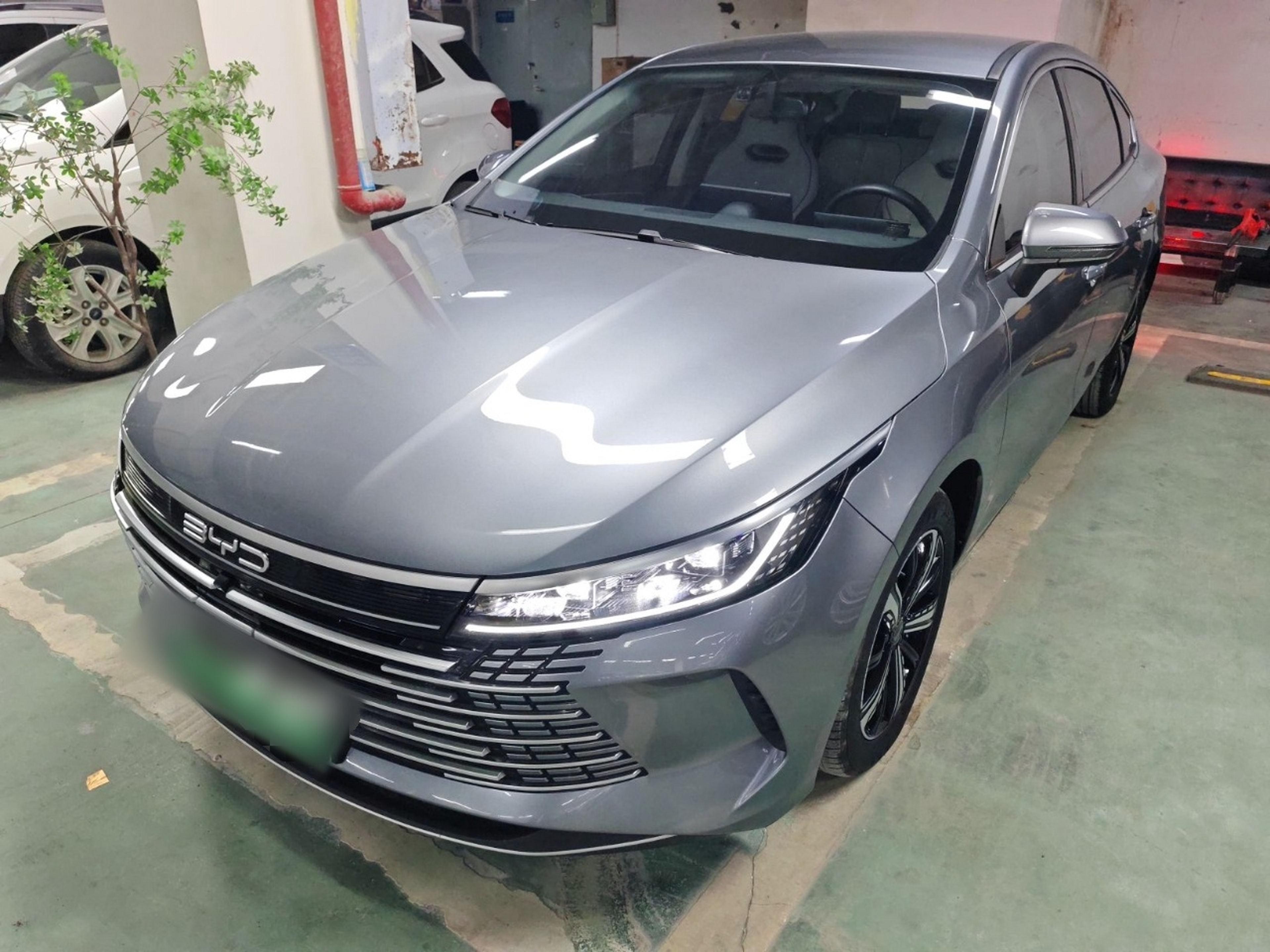 تحت مقدمة السيارة