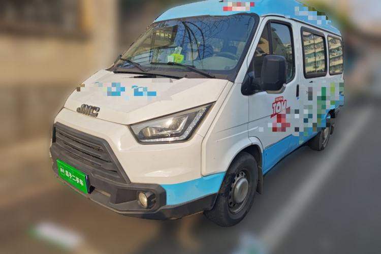 Used JMC Transit 2019 2.8T Commercial Version Short Wheelbase Mid-Roof 6-Seater China VI JX493