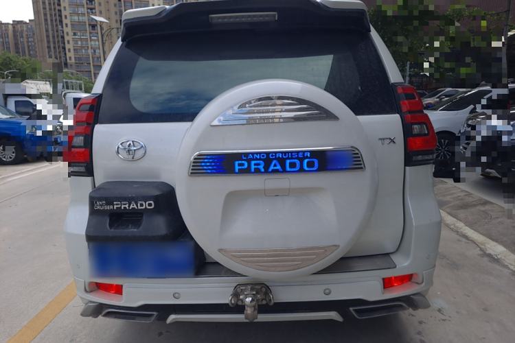 Used Toyota Prado 2018 3.5L Automatic TX-L with Rear-Mounted Spare Tire
