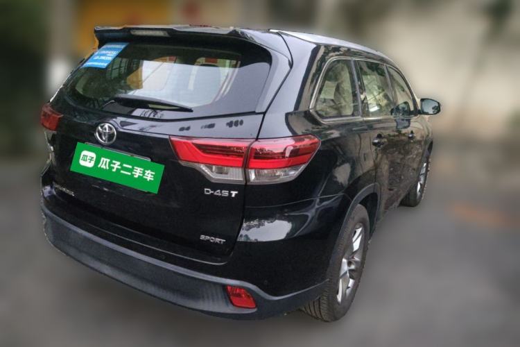 Used Toyota Highlander 2018 2.0T Two-Wheel Drive Luxury Edition 7 Seats China VI Standard
