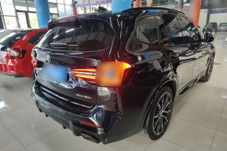 Used BMW X3 2022 Second Facelift xDrive30i Leading Edition M Night Sky Package