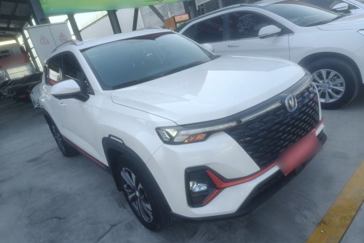 Used Changan CS35PLUS 2021 Revised Version Blue Whale NE 1.4T DCT Luxury Edition
