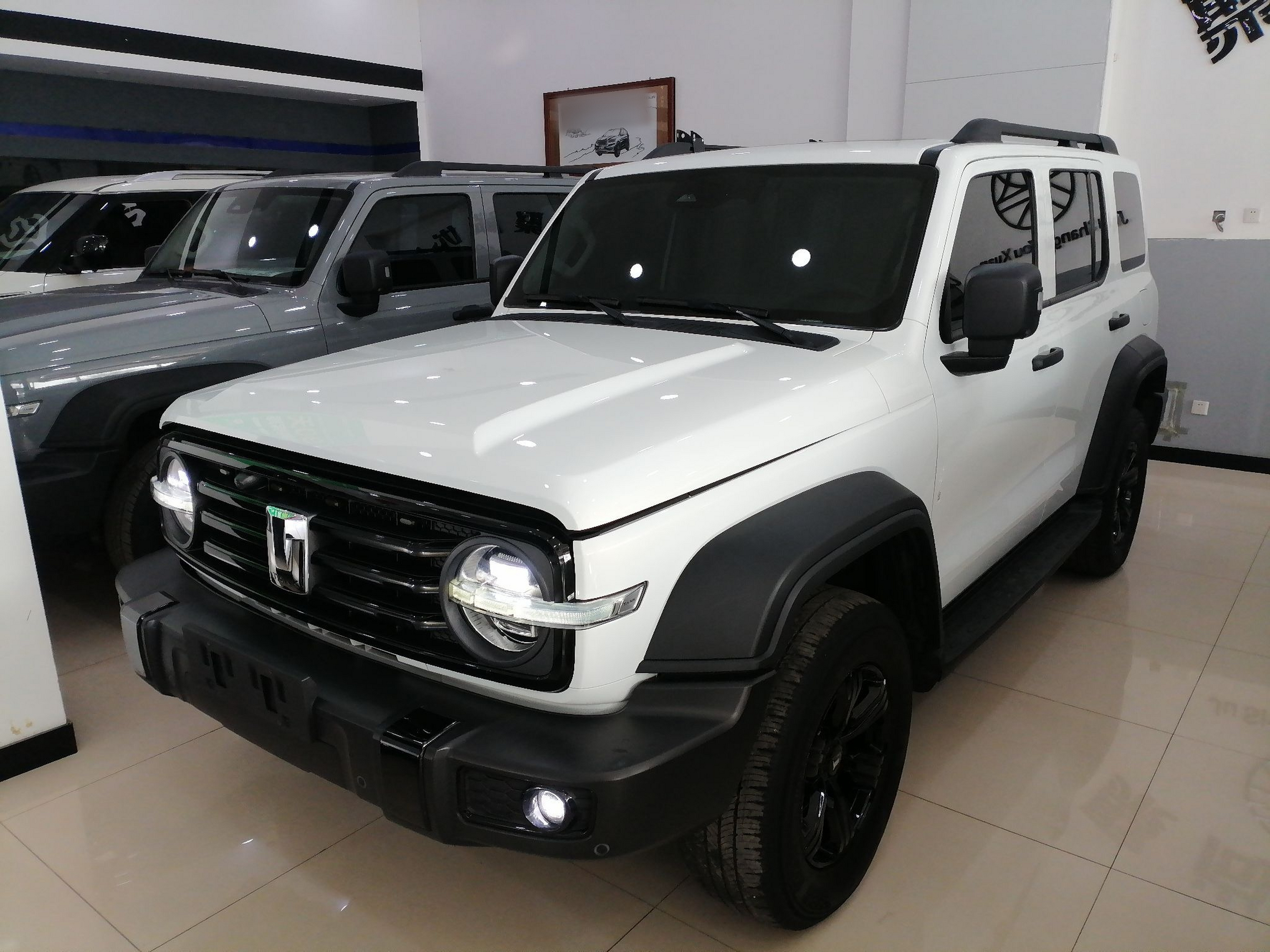 تحت مقدمة السيارة