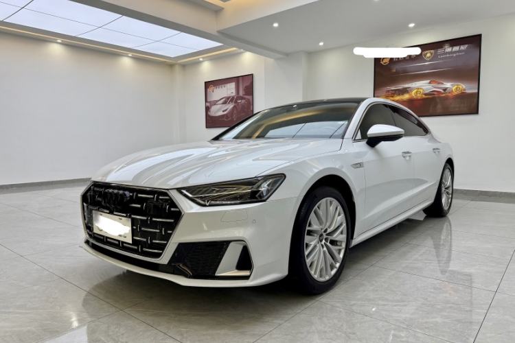 Used Audi A7L 2022 45 TFSI S-line Dream-Building Crystal Flow Package