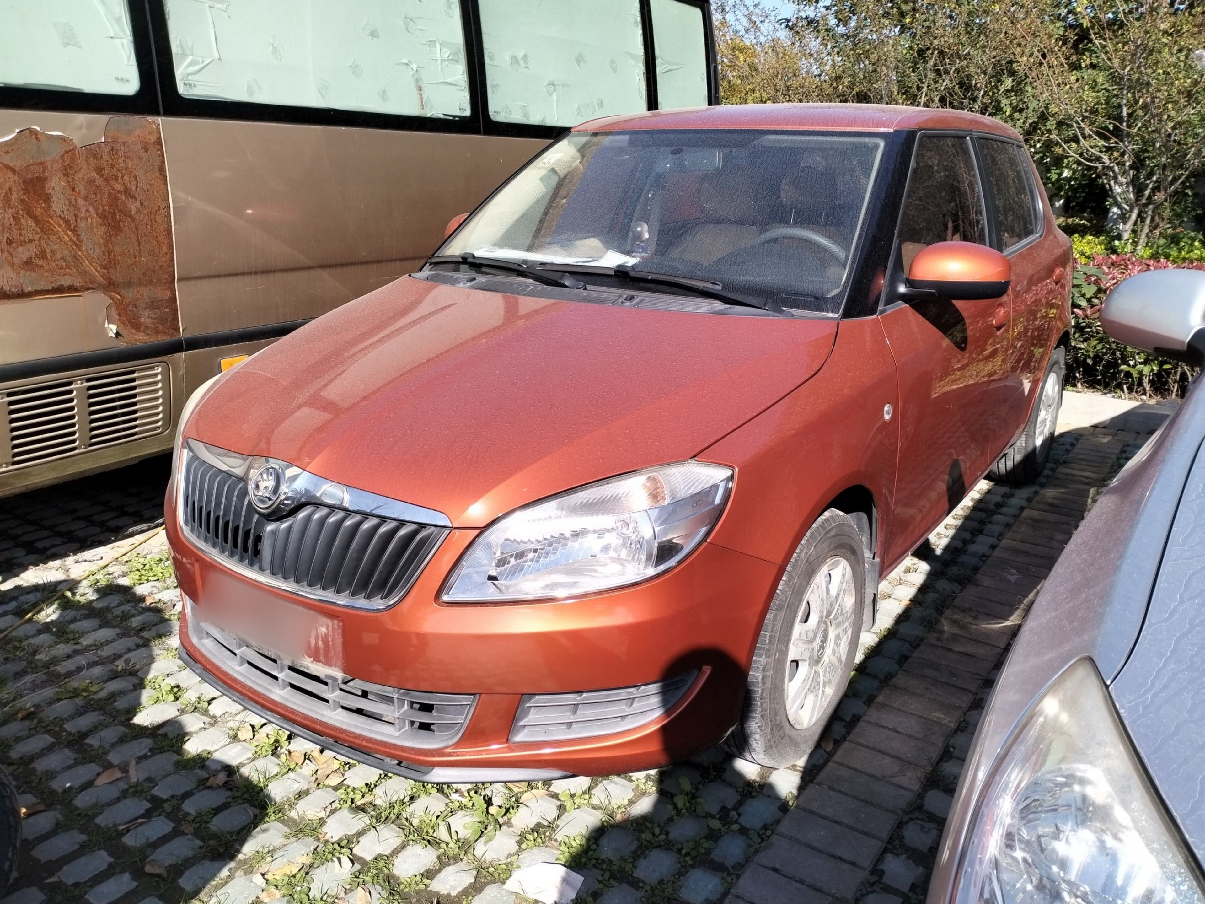 تحت مقدمة السيارة