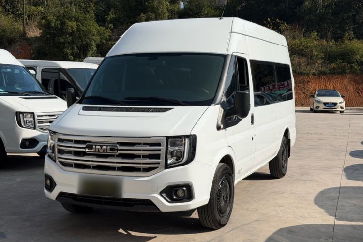 Used JMC Fushun 2023 2.0T Manual Mid-Roof Mid-Height Passenger Version Business-Class 9-Seater (Non-Commercial)