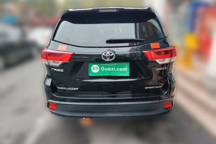 Used Toyota Highlander 2018 2.0T Four-Wheel Drive Luxury Version 7 Seats China VI Standard
