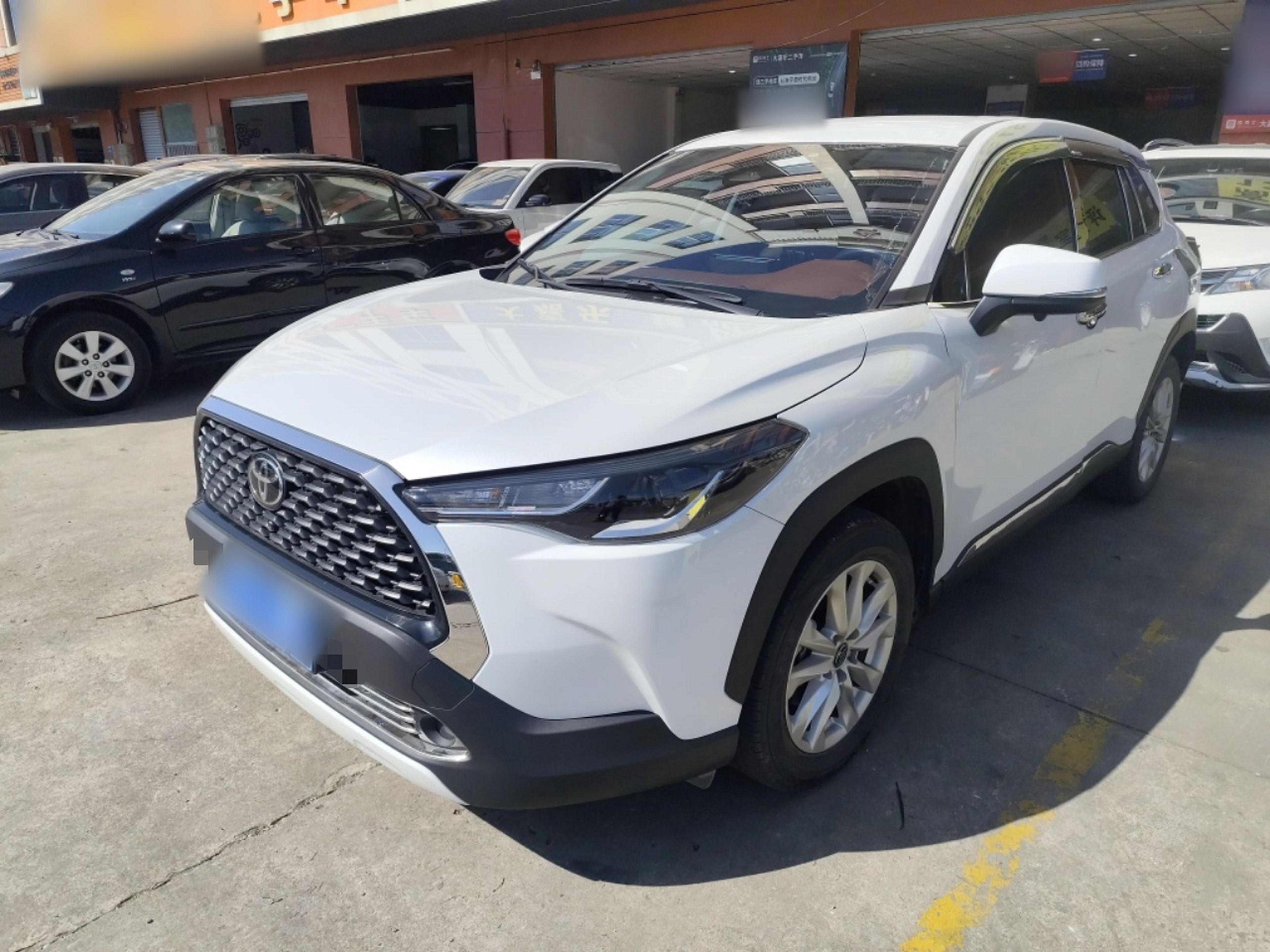 تحت مقدمة السيارة