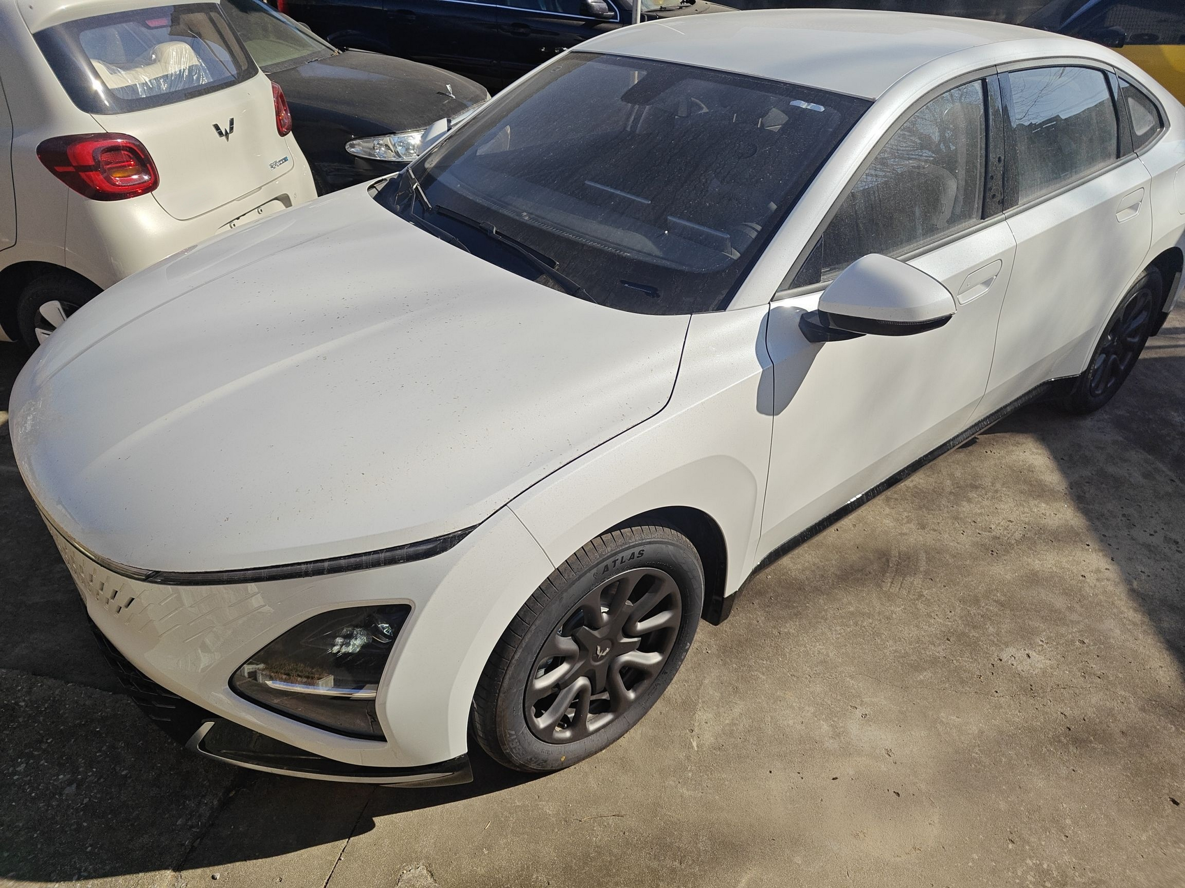 تحت مقدمة السيارة