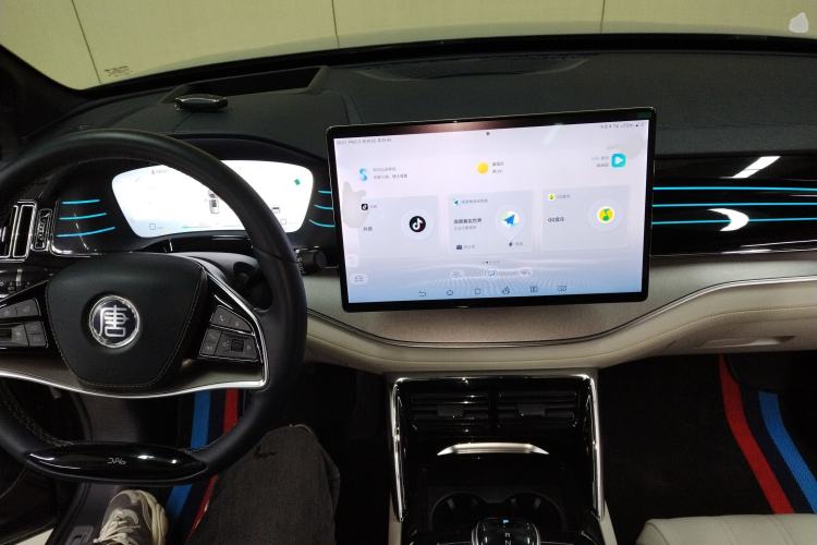 Used BYD Tang New Energy 2022 DM-p 215KM Four-Wheel Drive Flagship Model