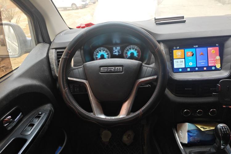 Used Jinbei Gold Hiace 2021 1.5L Passenger Vehicle Engineering Lion 6 Seats
