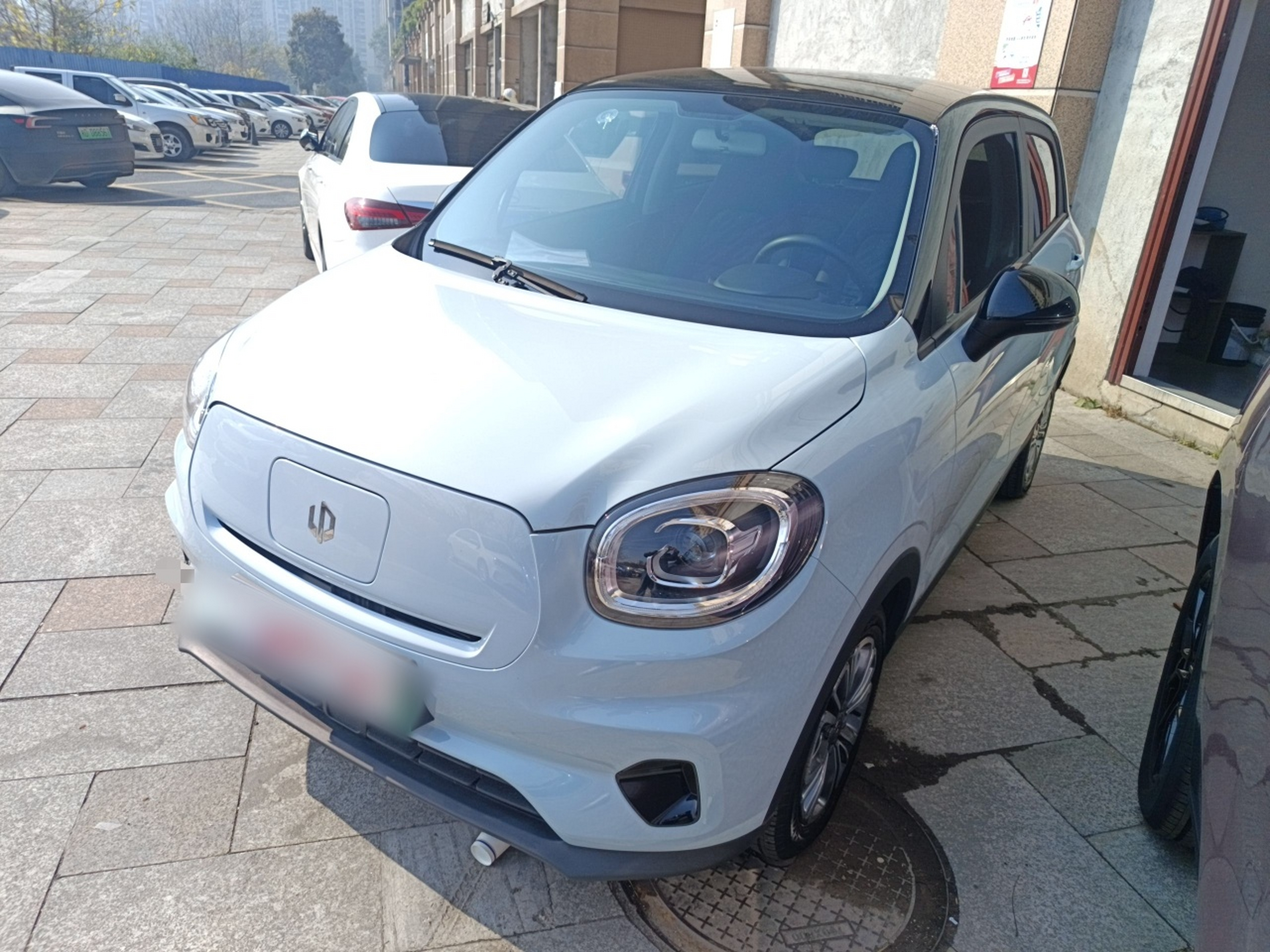 تحت مقدمة السيارة