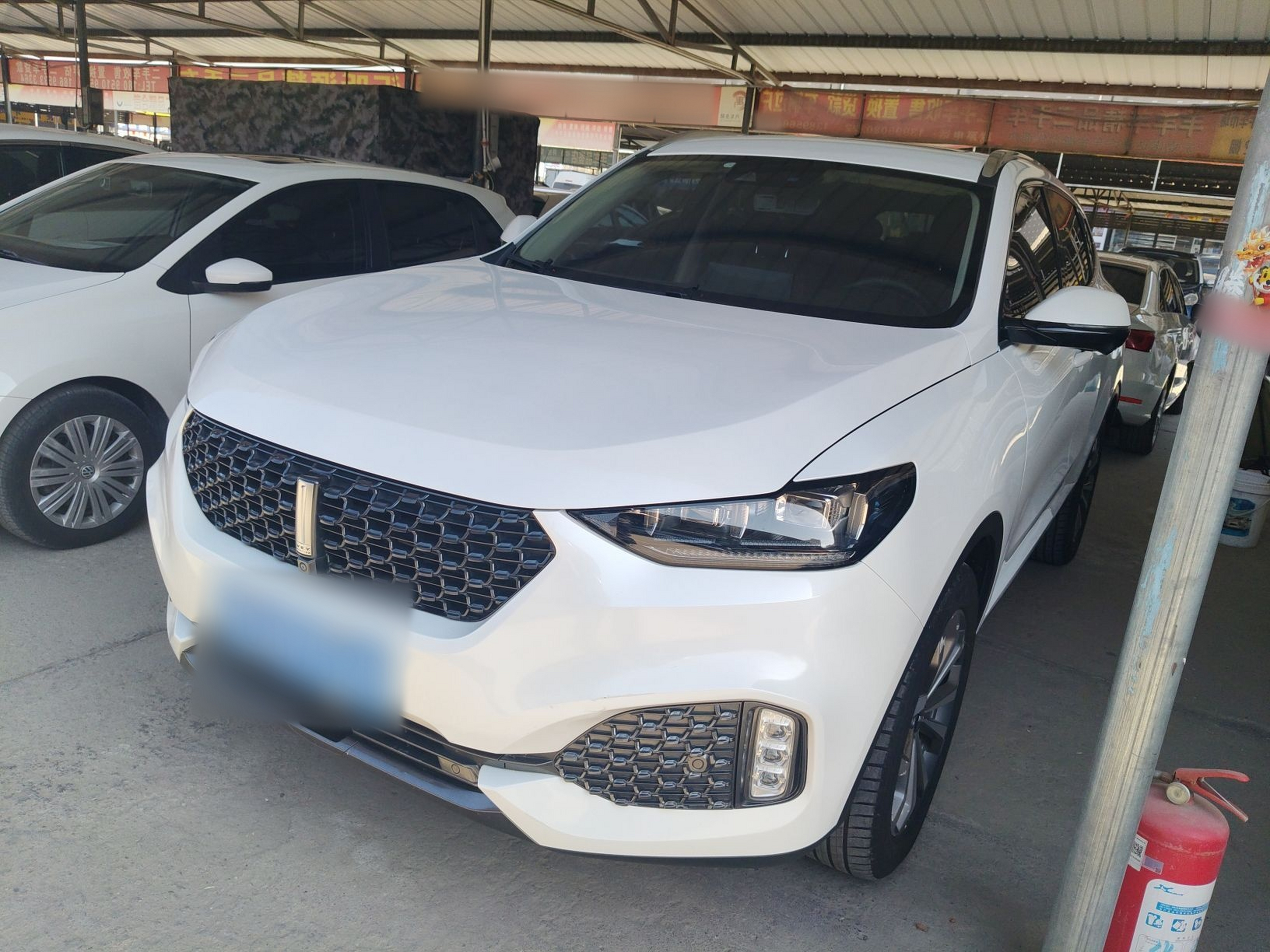 تحت مقدمة السيارة