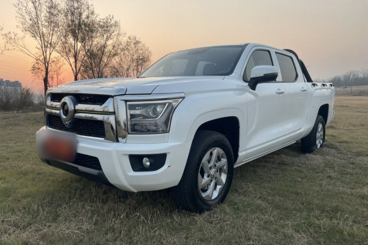 Used Great Wall King Kong Poer 2023 2.0T Automatic Diesel Two-Wheel-Drive Elite Version Flatbed GW4D20M
