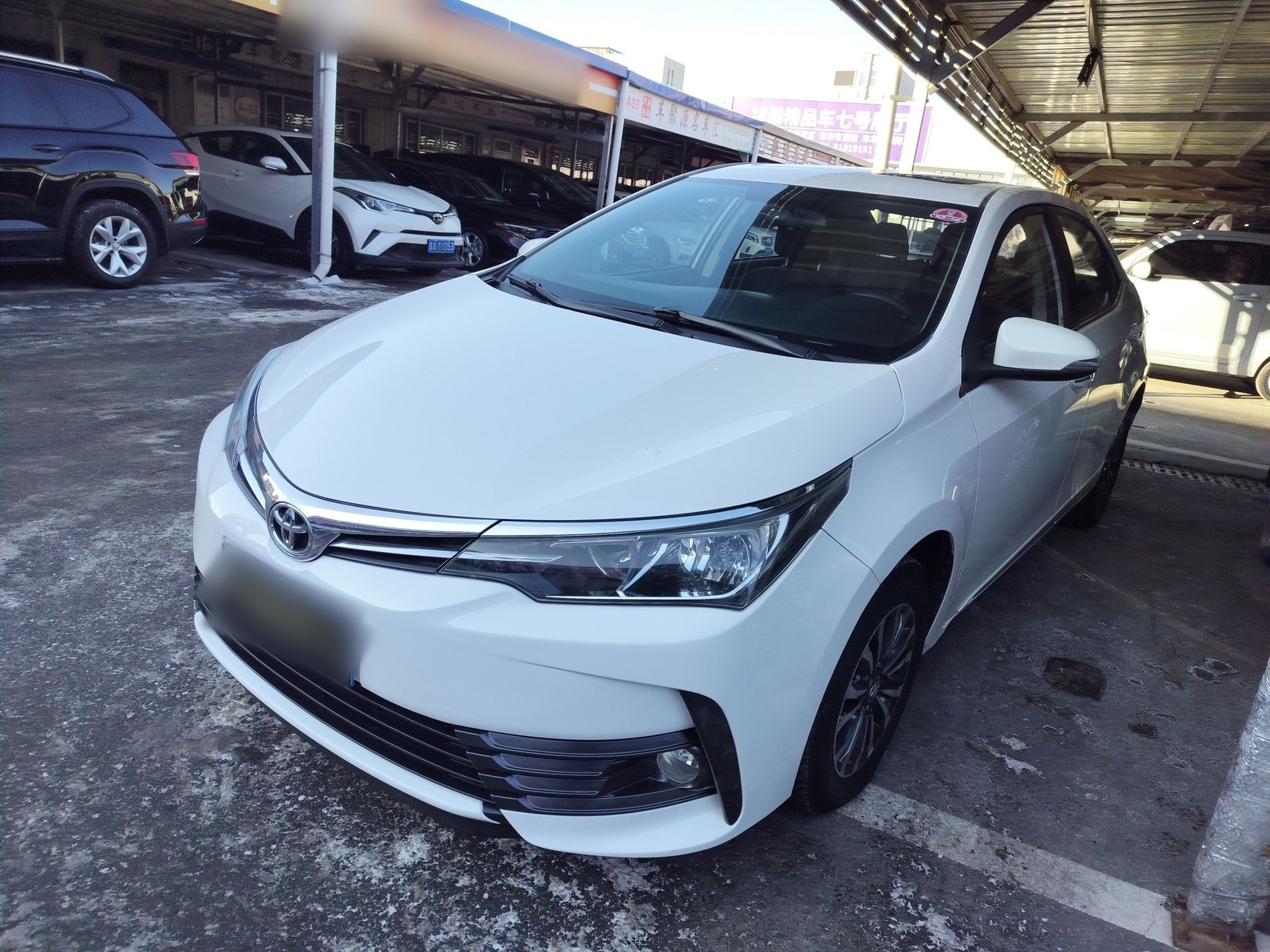 تحت مقدمة السيارة