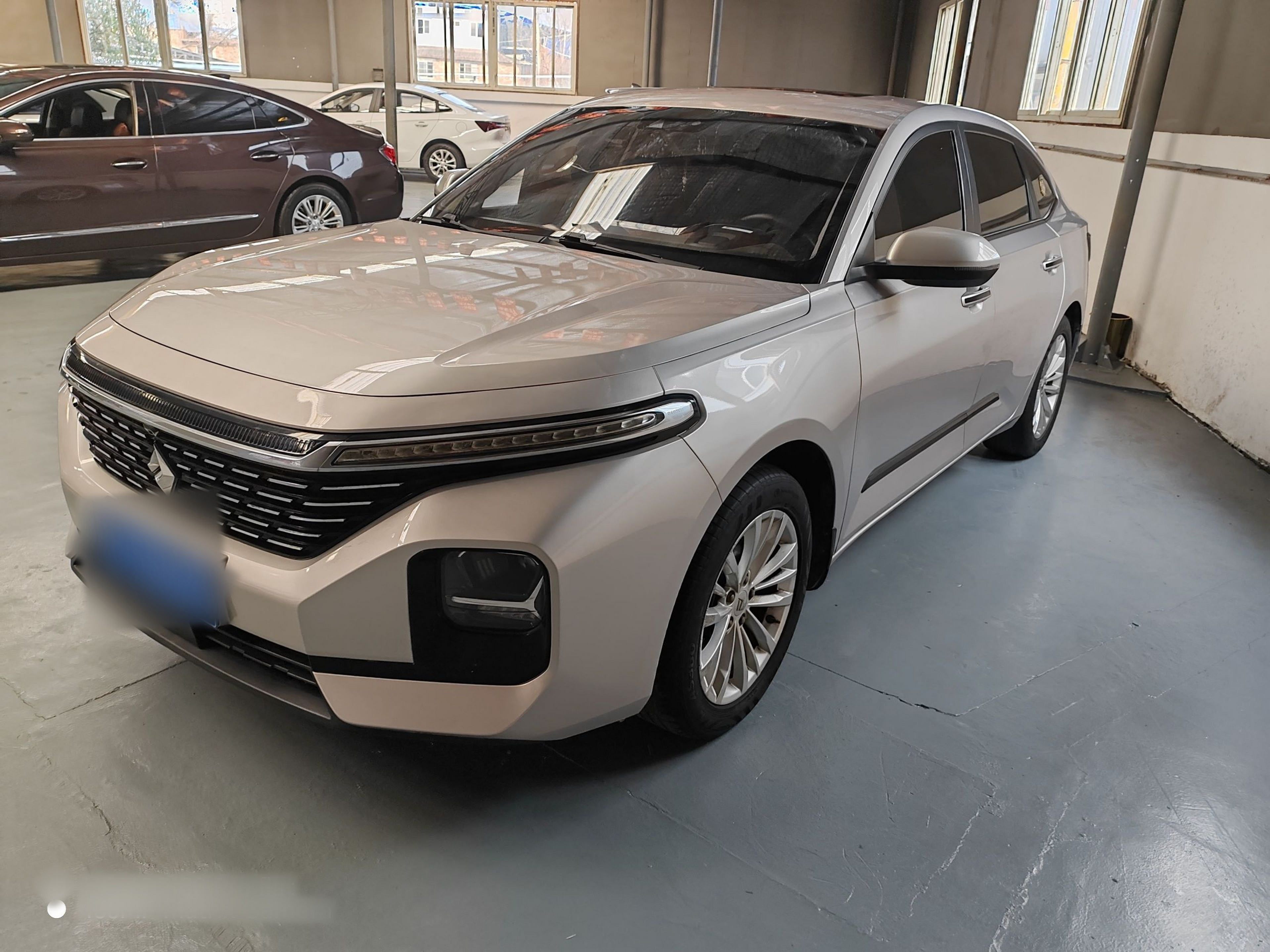 تحت مقدمة السيارة