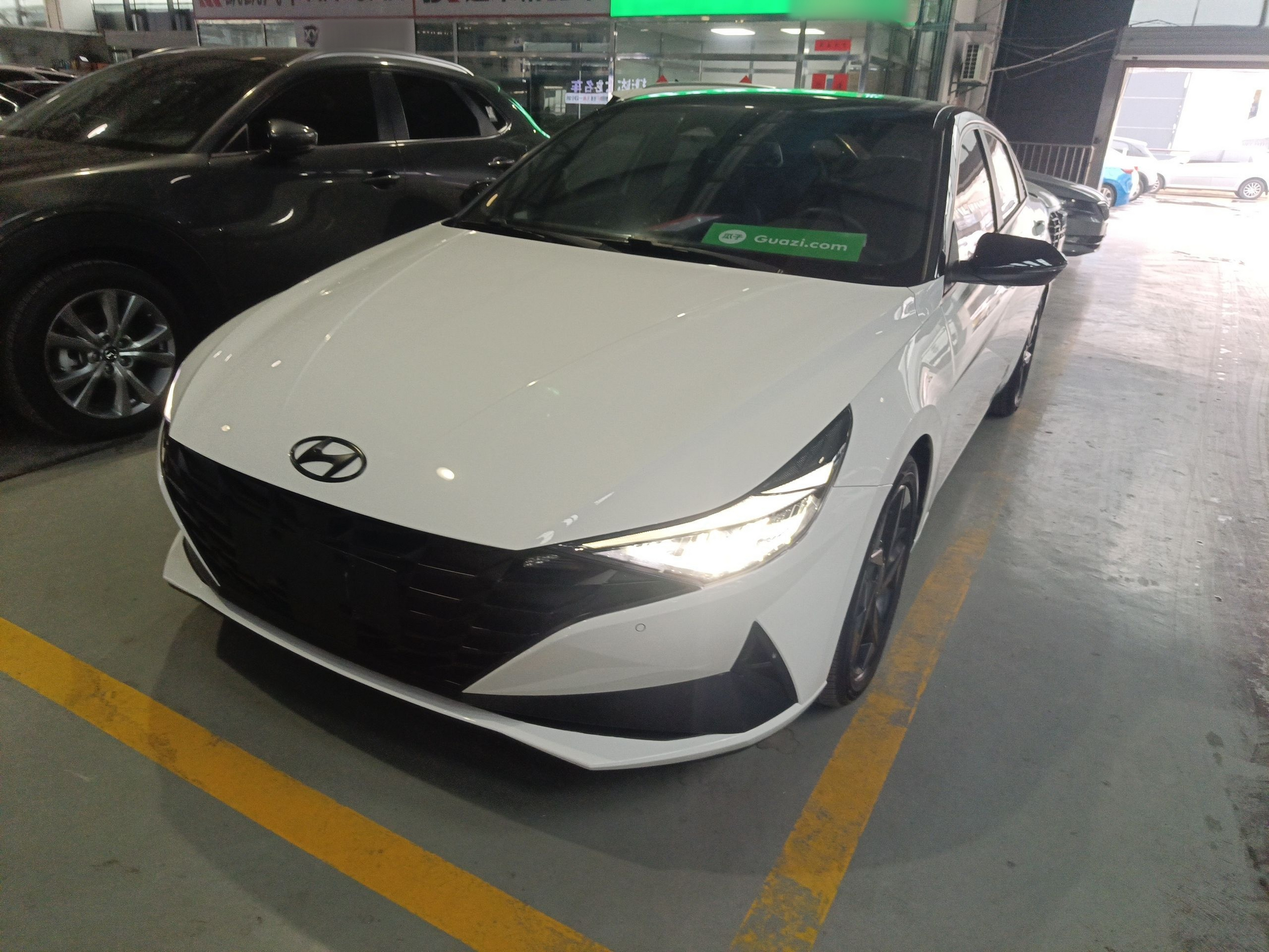 تحت مقدمة السيارة