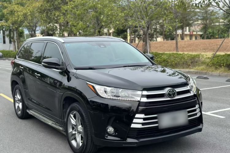 Used Toyota Highlander 2018 2.0T Four-Wheel Drive Prestige Version 7 Seats China VI Standard