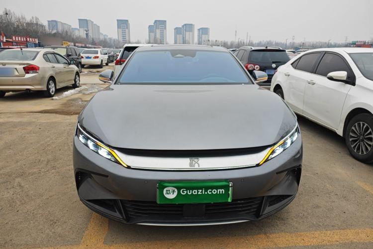 Used BYD Han 2022 EV Genesis Edition 715KM Front-Wheel-Drive Prestige Model
