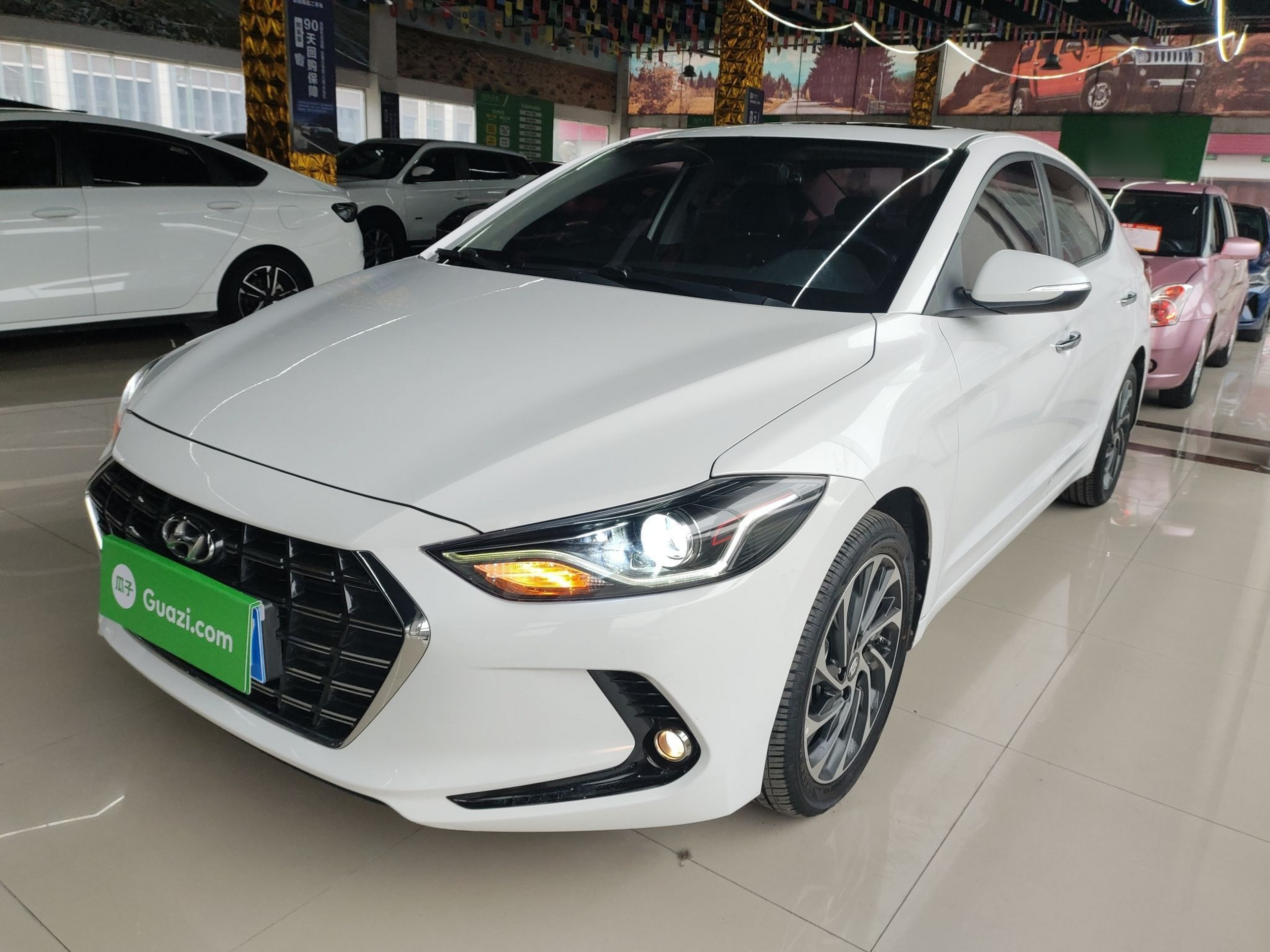 تحت مقدمة السيارة