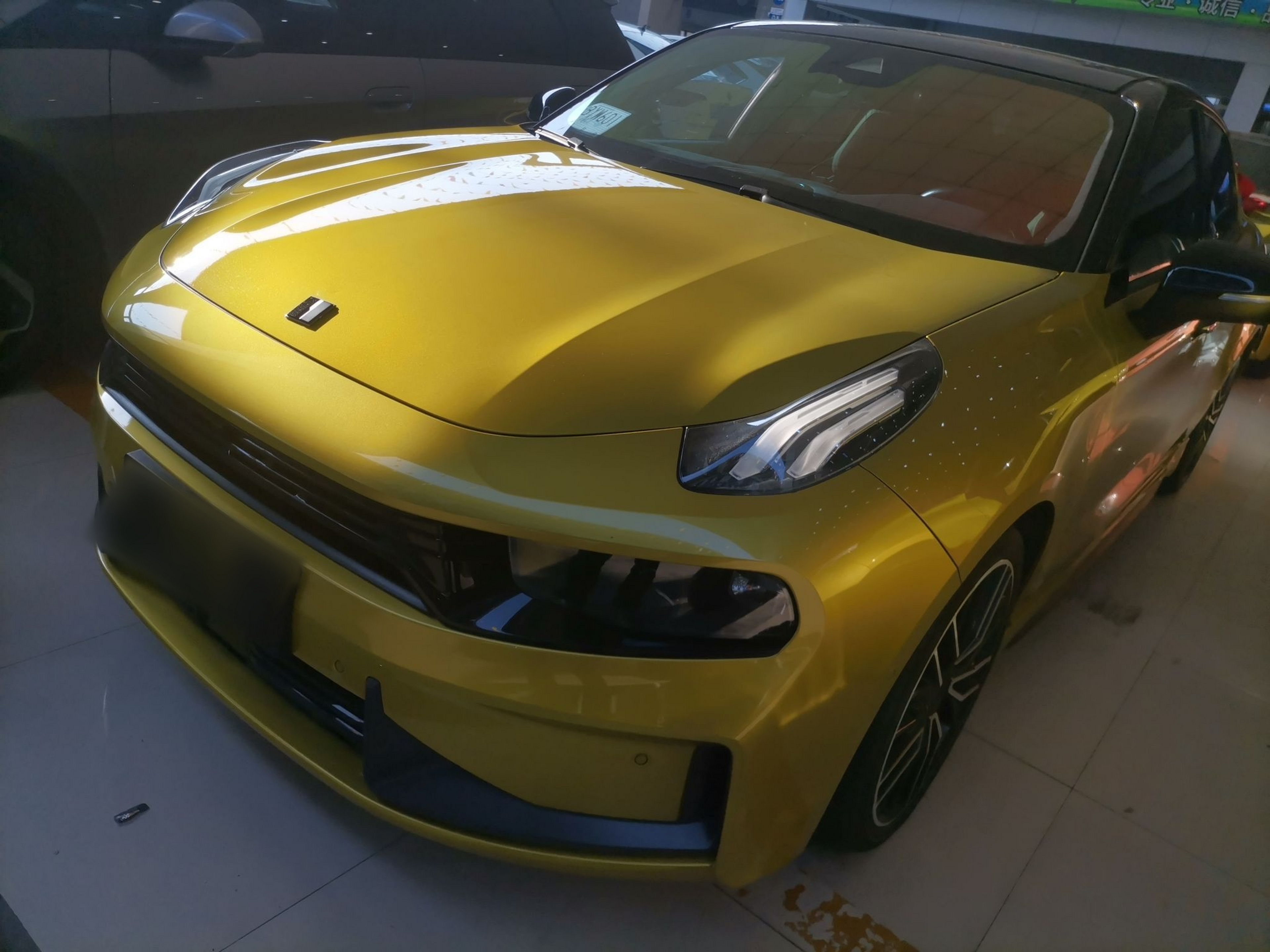 تحت مقدمة السيارة