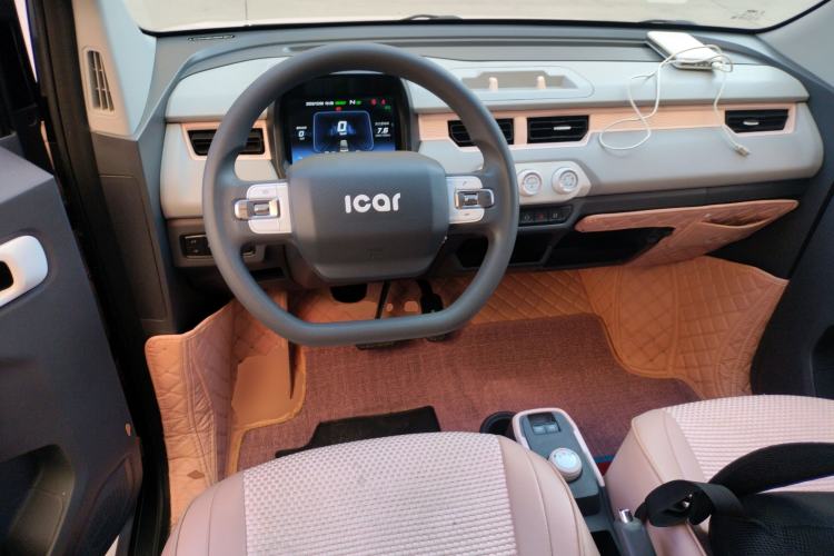 Used Chery QQ Ice Cream 2022 120km Conical Shape Lithium Iron Phosphate
