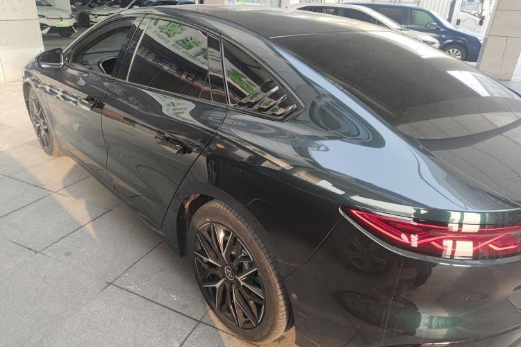 Used BYD Han 2022 EV 610 km All-Wheel-Drive Qianshan Cui Limited Edition
