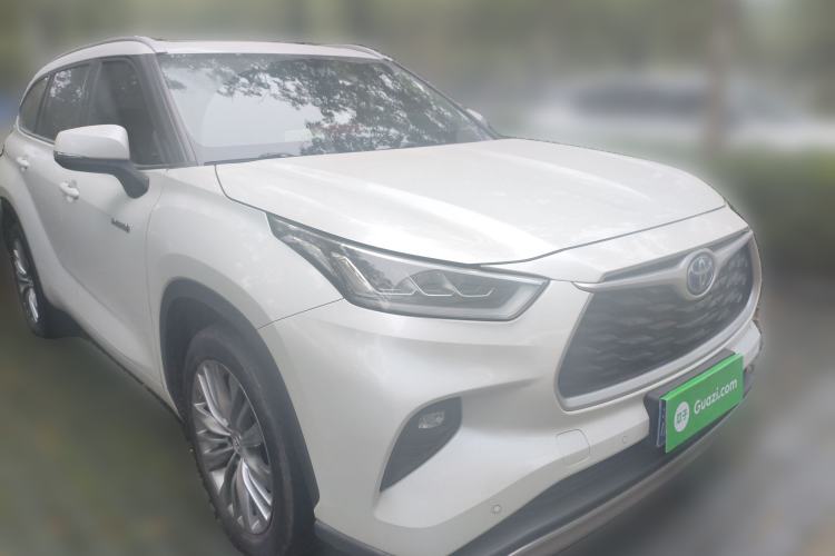 Used Toyota Highlander 2022 Dual-Engine 2.5L Four-Wheel Drive Prestige Version 7 Seats
