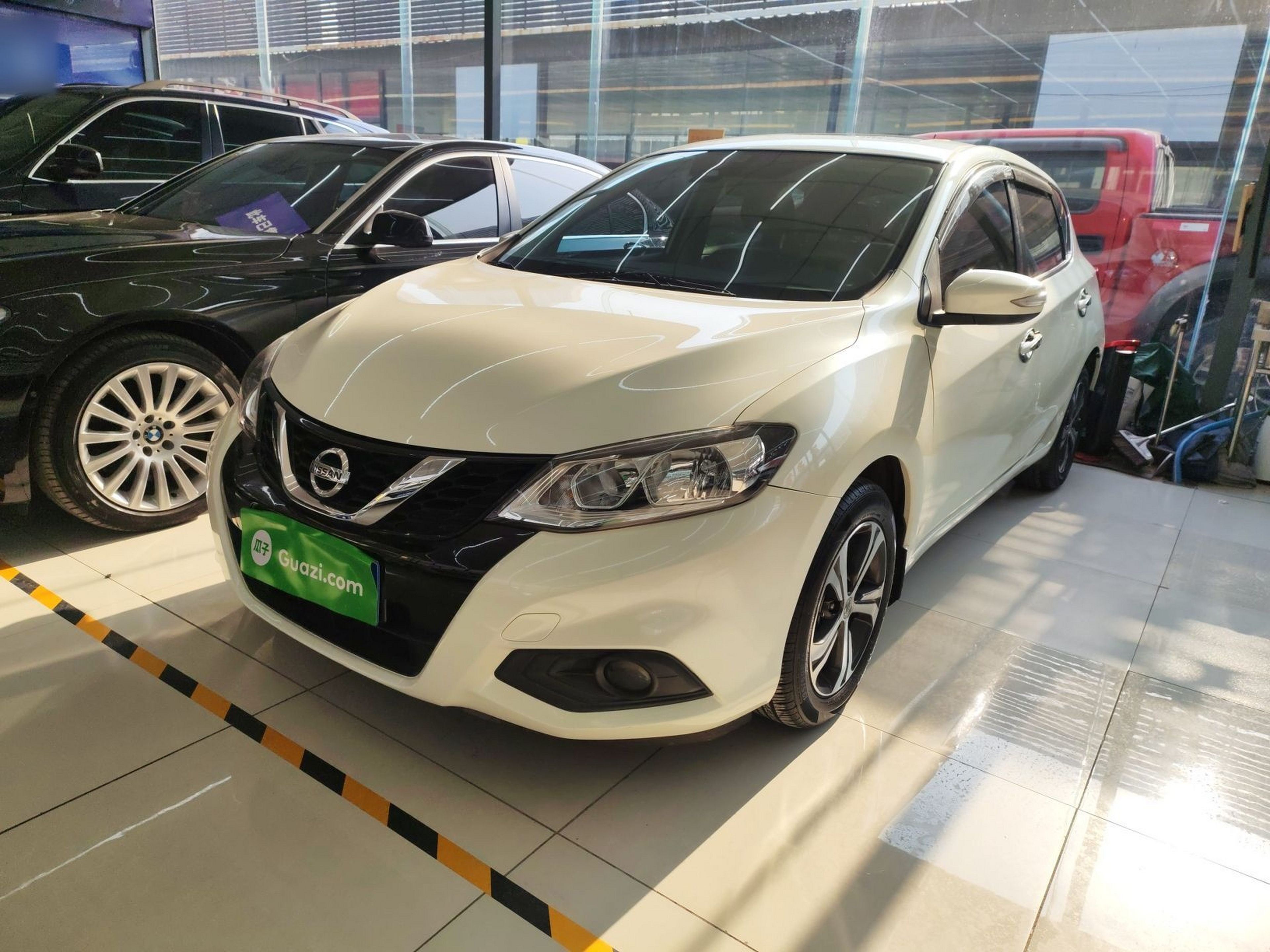 تحت مقدمة السيارة