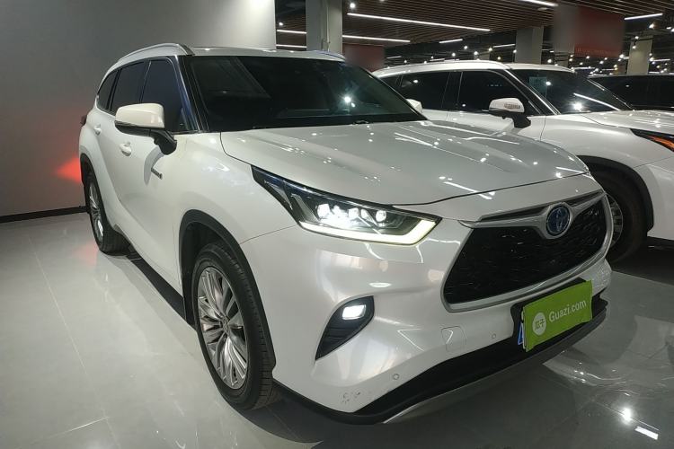 Used Toyota Highlander 2022 Dual-Engine 2.5L Four-Wheel Drive Prestige Version 7 Seats