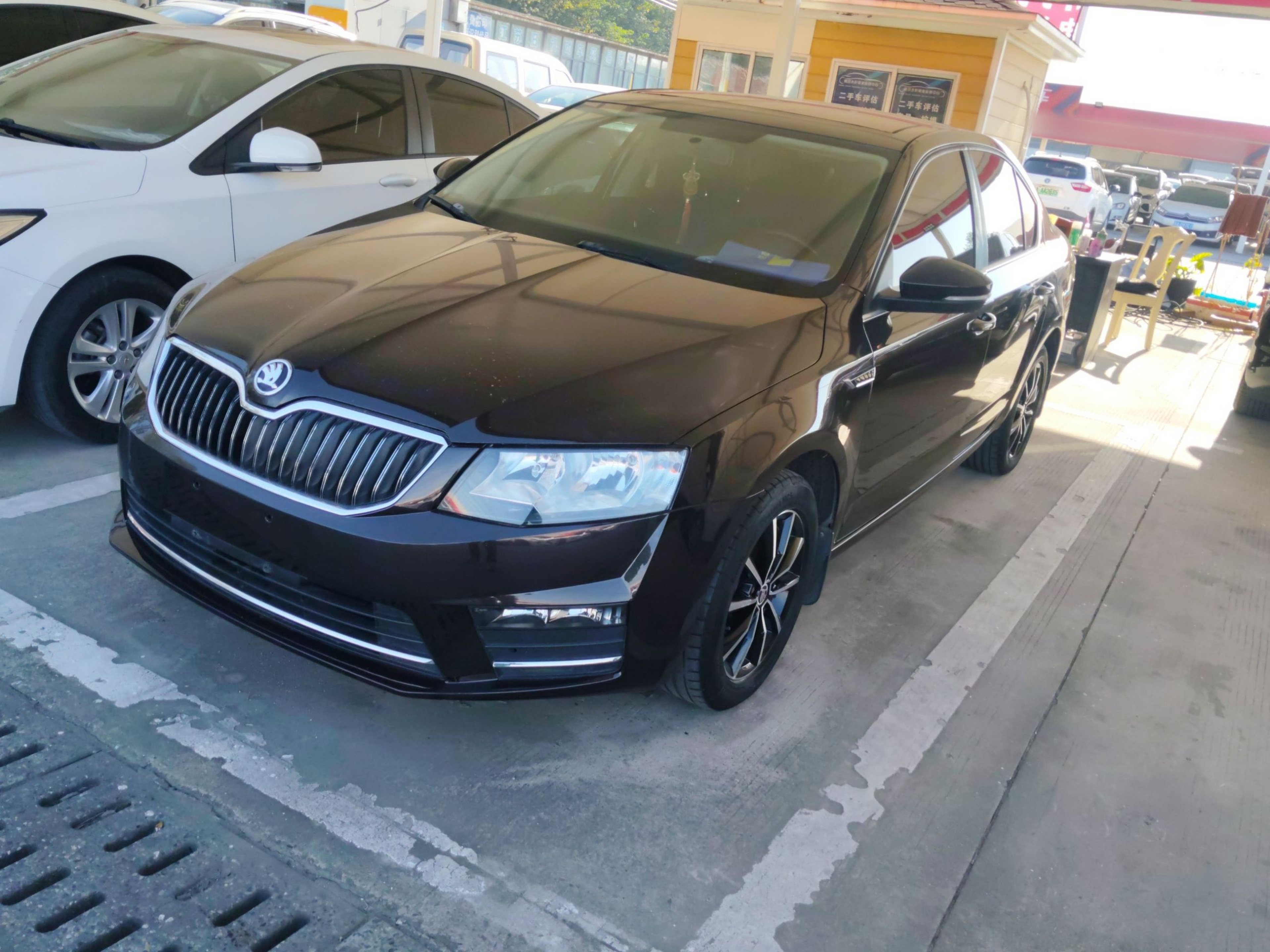 تحت مقدمة السيارة