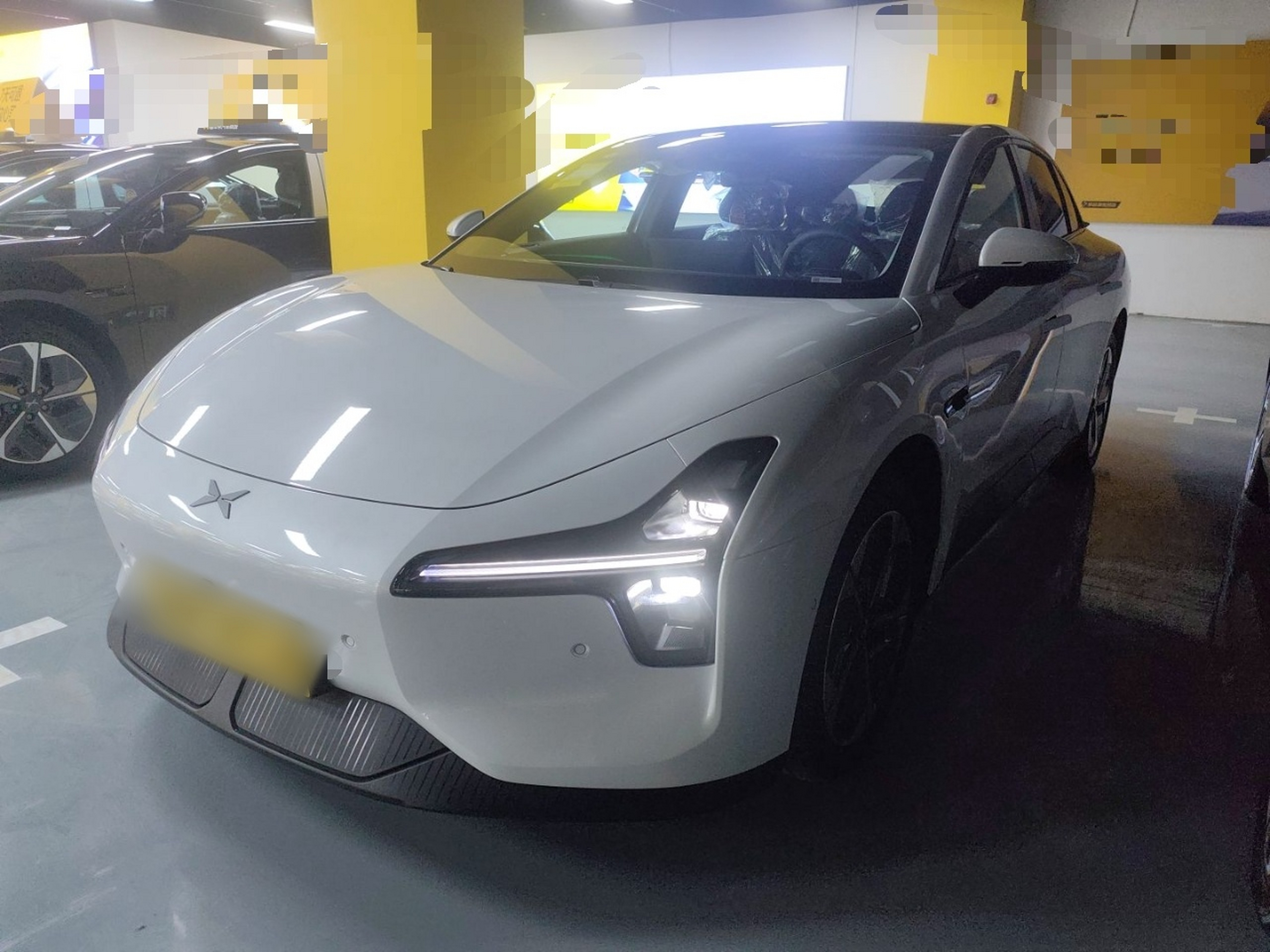 تحت مقدمة السيارة