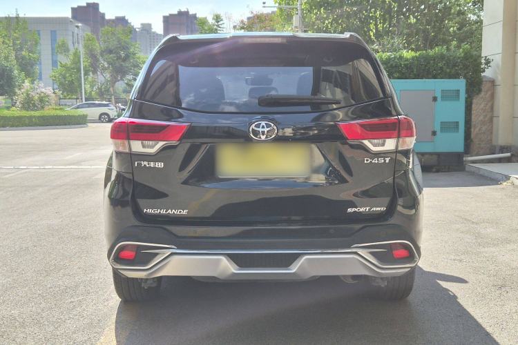 Used Toyota Highlander 2018 2.0T Four-Wheel Drive Luxury Version 7 Seats China VI Standard
