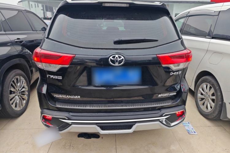 Used Toyota Highlander 2018 2.0T Four-Wheel Drive Luxury Version 7 Seats China VI Standard
