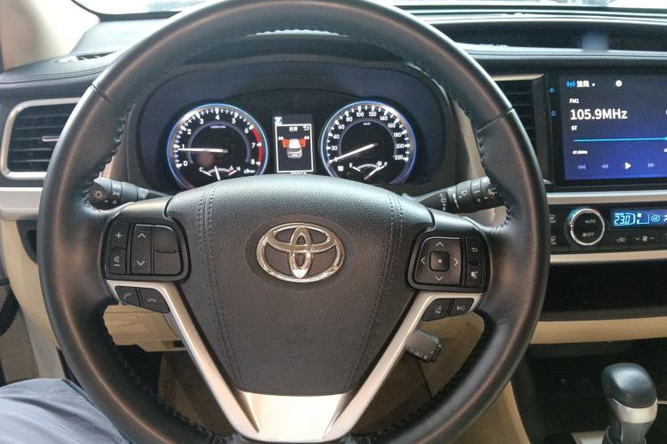 Used Toyota Highlander 2021 2.0T Four-Wheel Drive Prestige Version 7 Seats