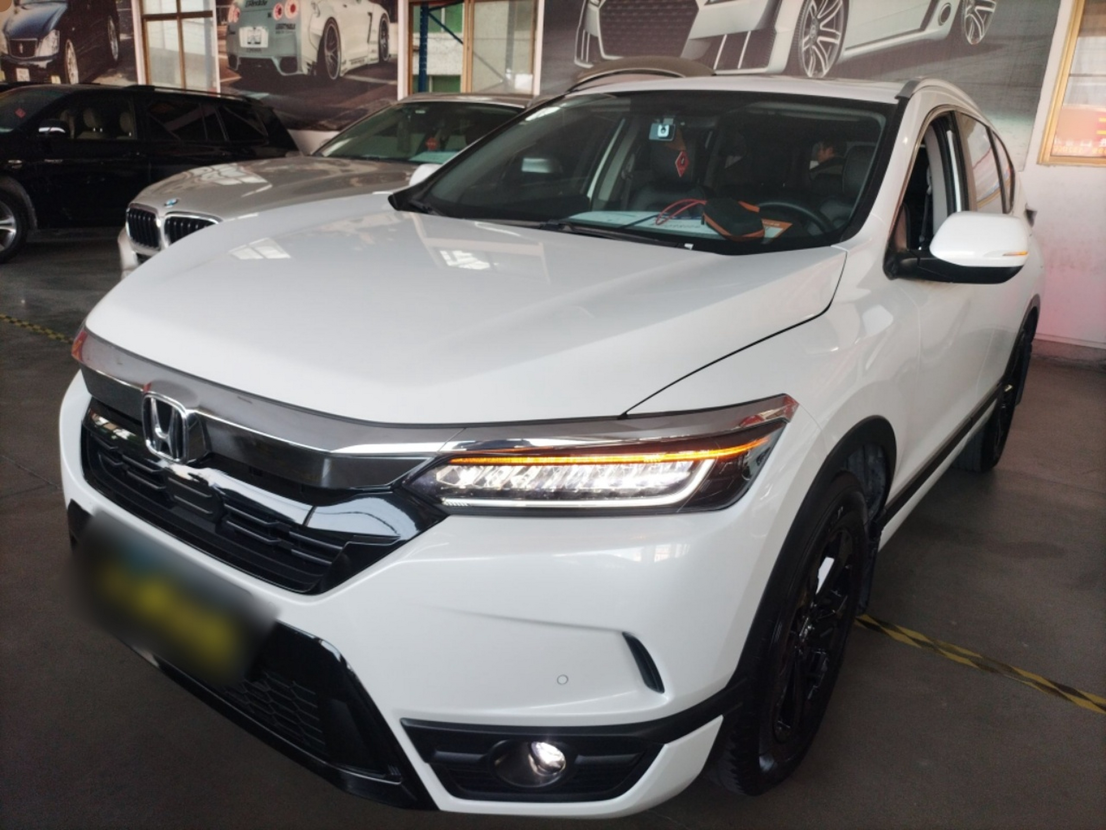 تحت مقدمة السيارة