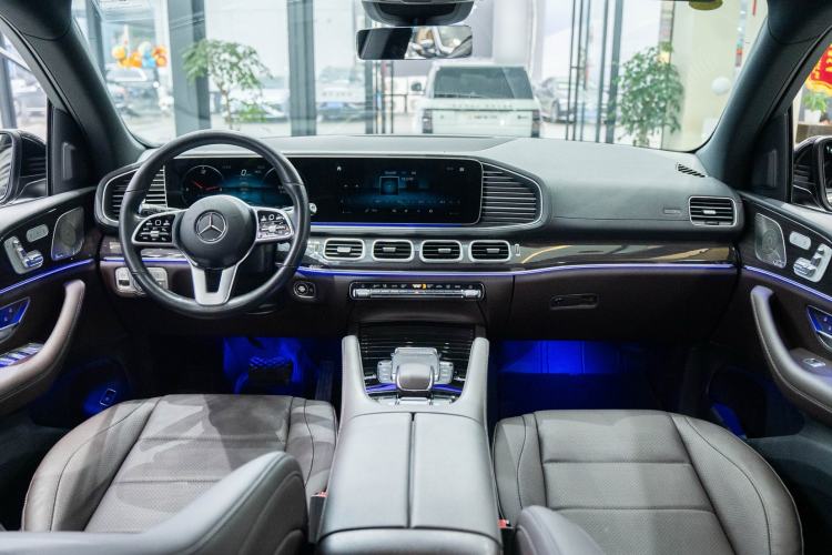 Used Mercedes-Benz GLS-Class 2021 GLS 450 7-seater panoramic roof 20-inch wheels US specification