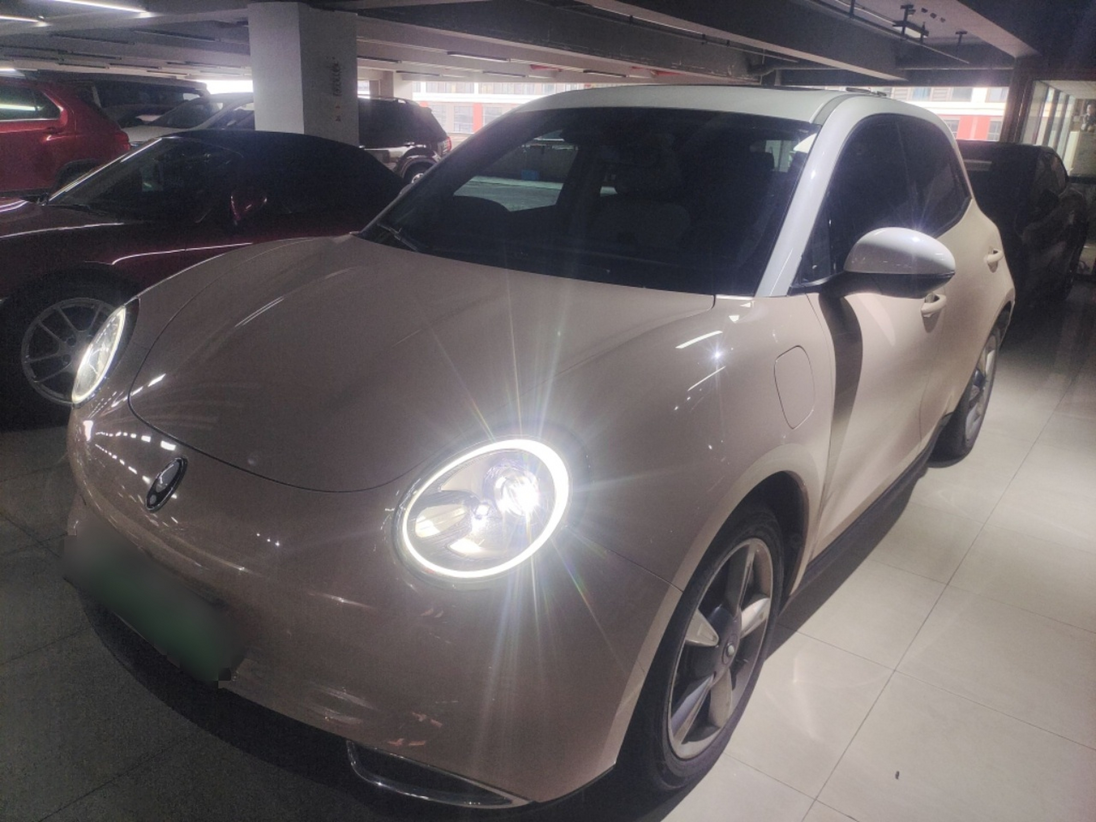 تحت مقدمة السيارة