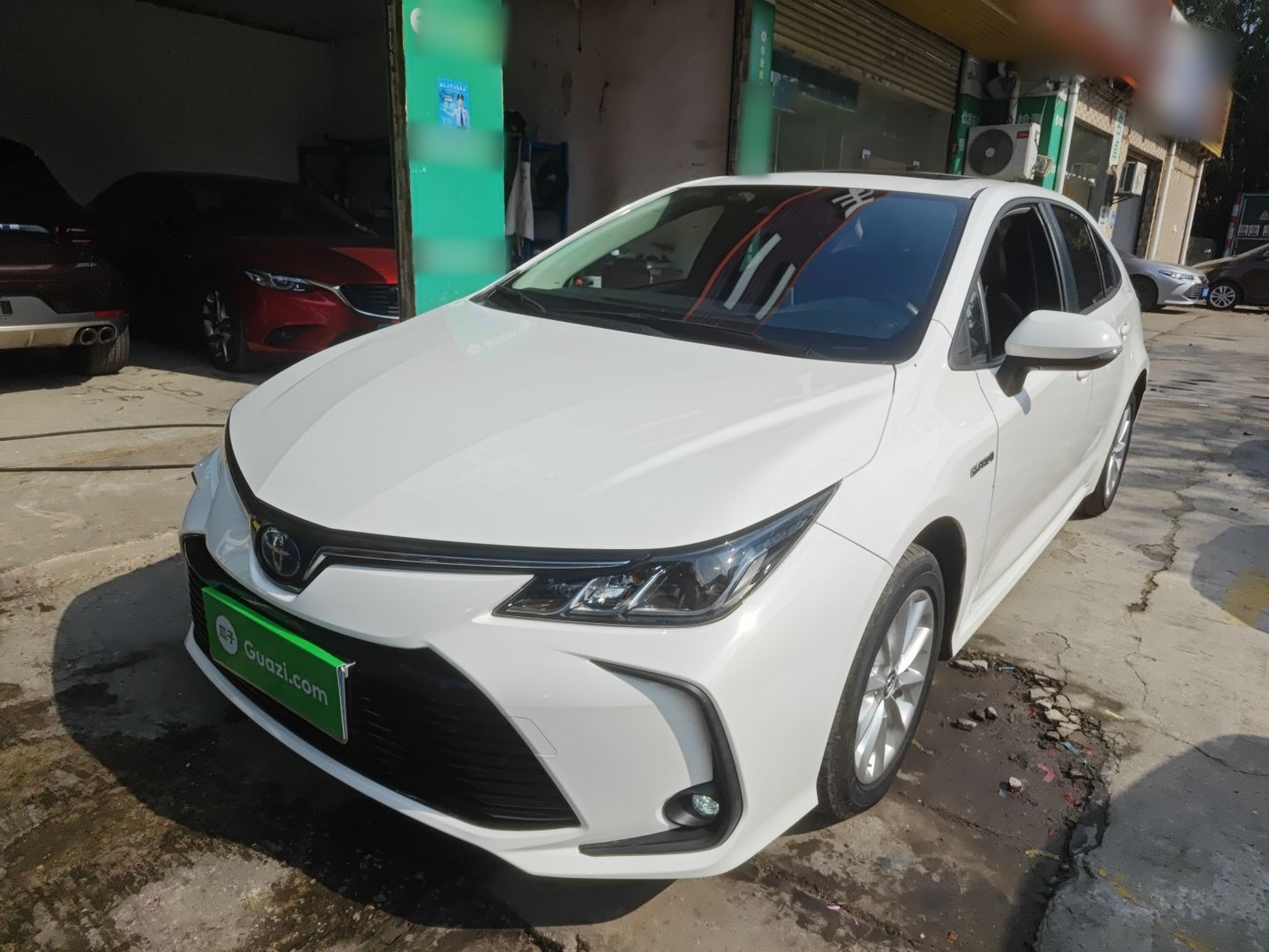 تحت مقدمة السيارة