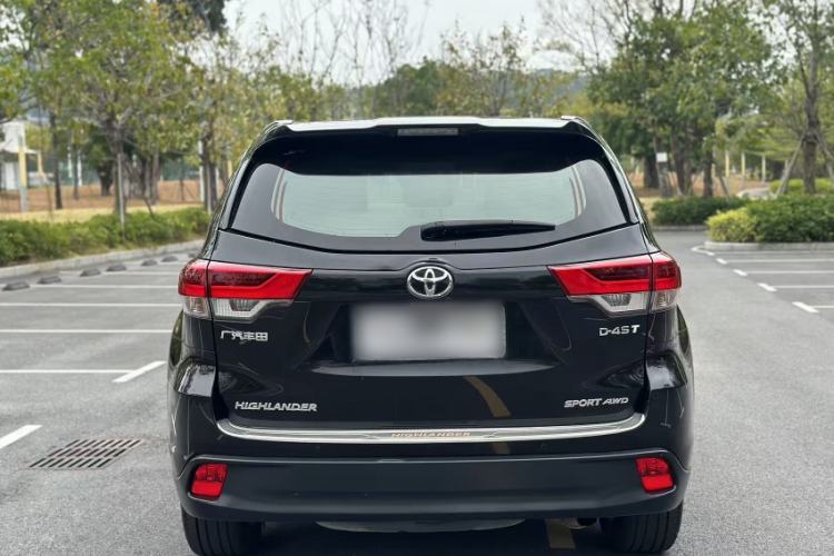 Used Toyota Highlander 2018 2.0T Four-Wheel Drive Prestige Version 7 Seats China VI Standard
