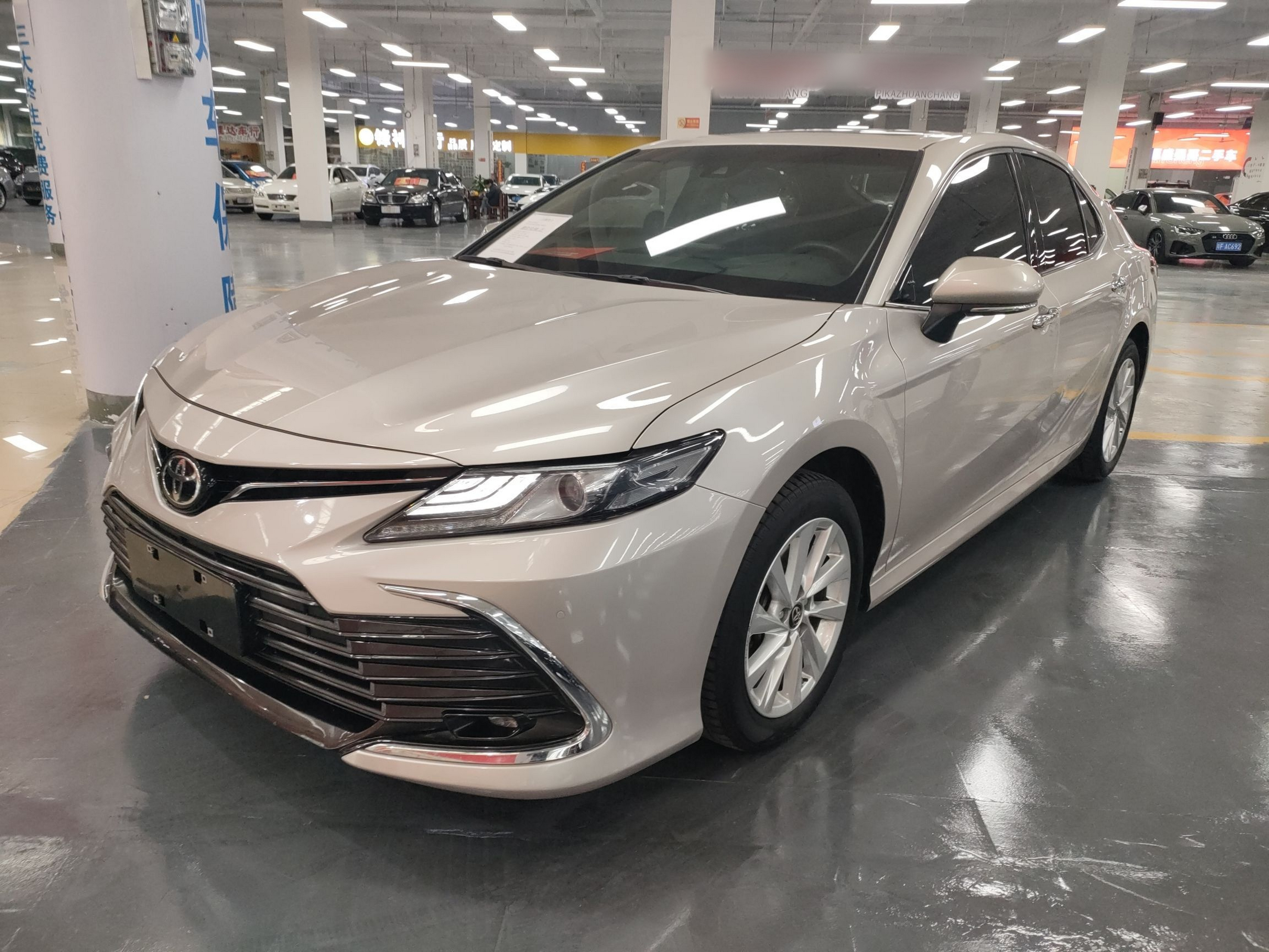 تحت مقدمة السيارة