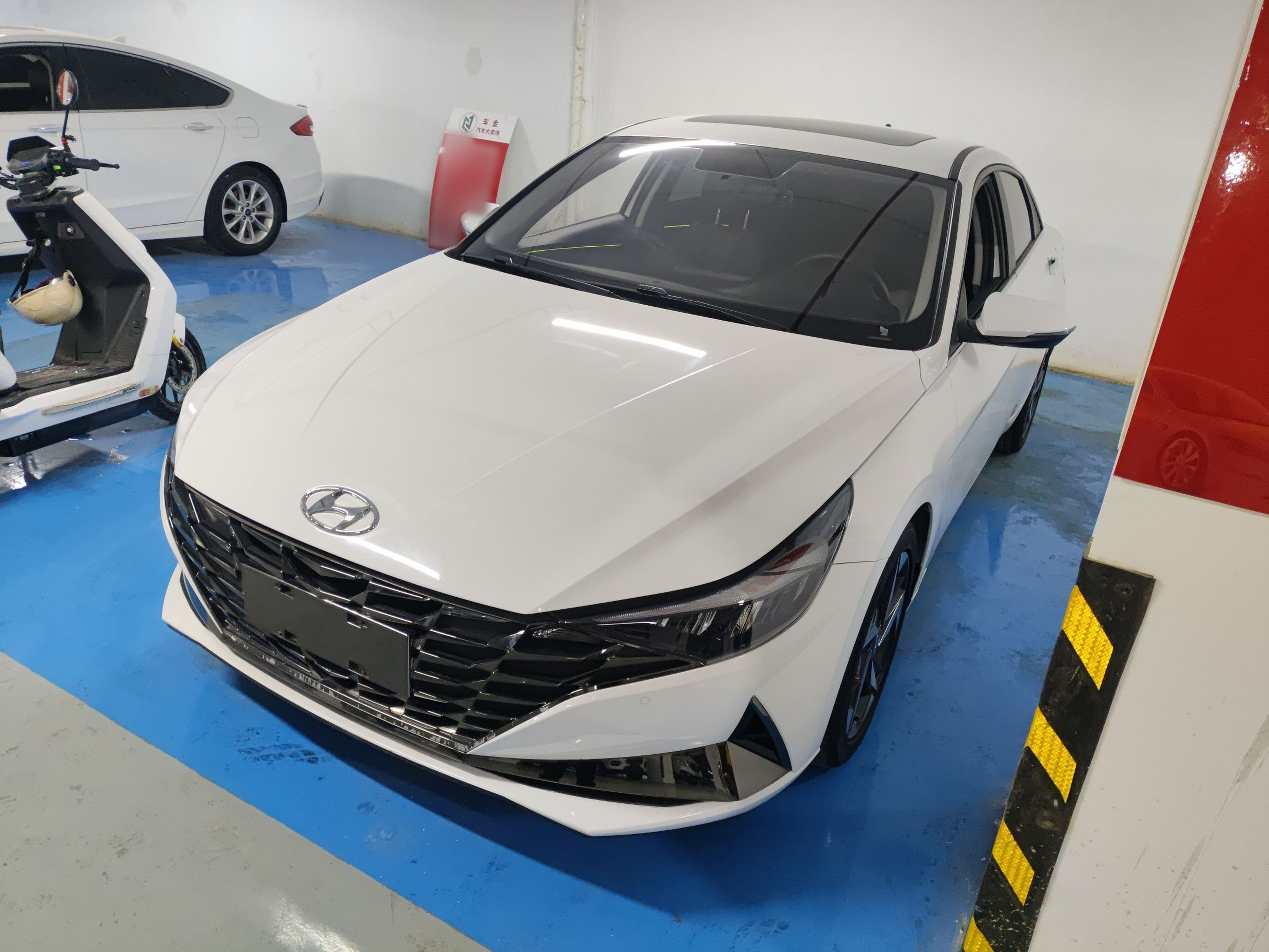 تحت مقدمة السيارة