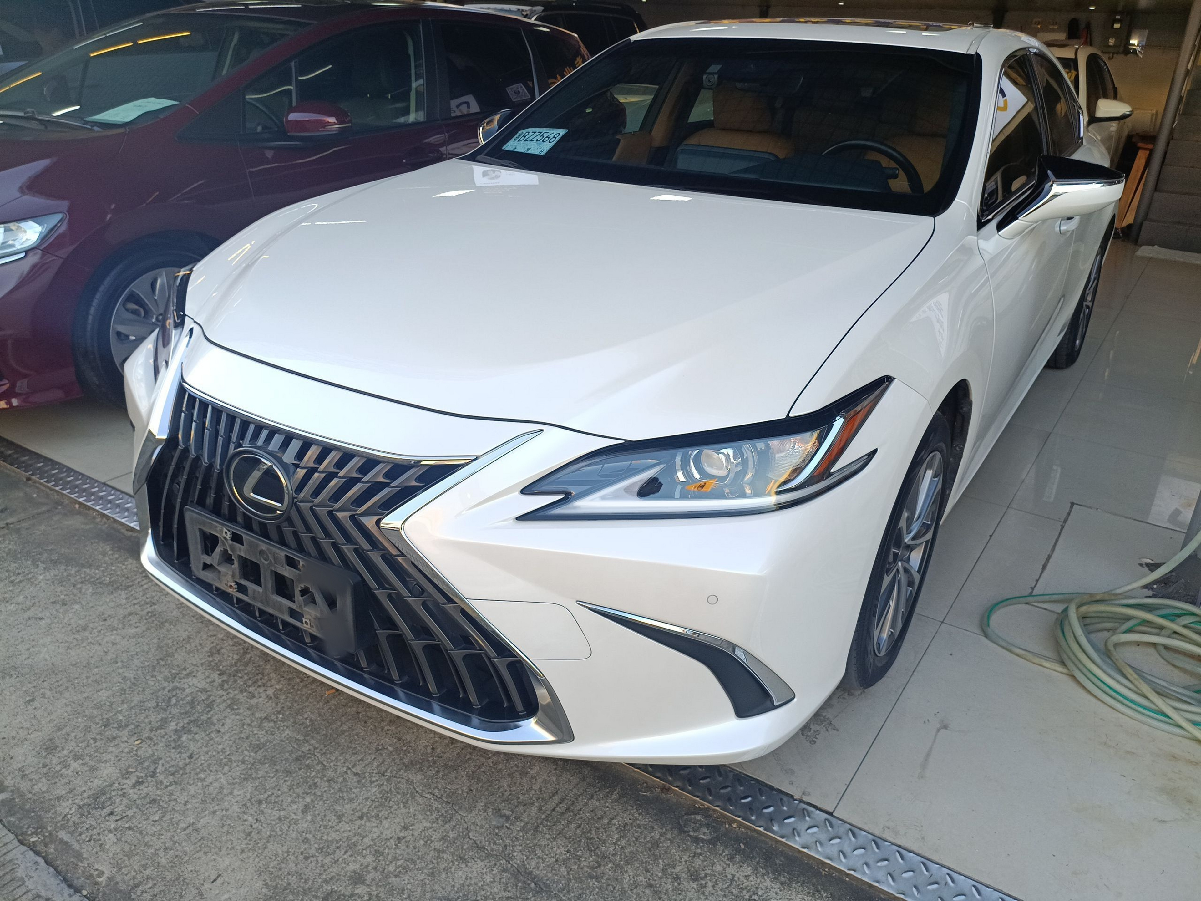 تحت مقدمة السيارة