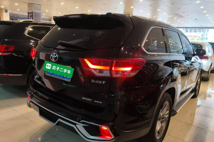 Used Toyota Highlander 2018 2.0T Four-Wheel Drive Knight Edition 7 Seats China VI Standard
