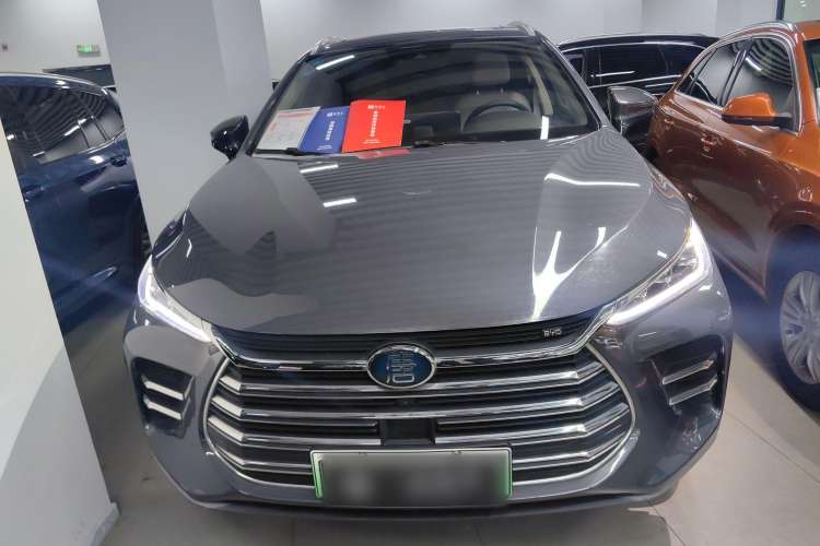 Used BYD Tang New Energy 2019 DM 2.0T All-Wheel Drive Smart Connectivity Enjoyment Model 7 Seats China VI Standard
