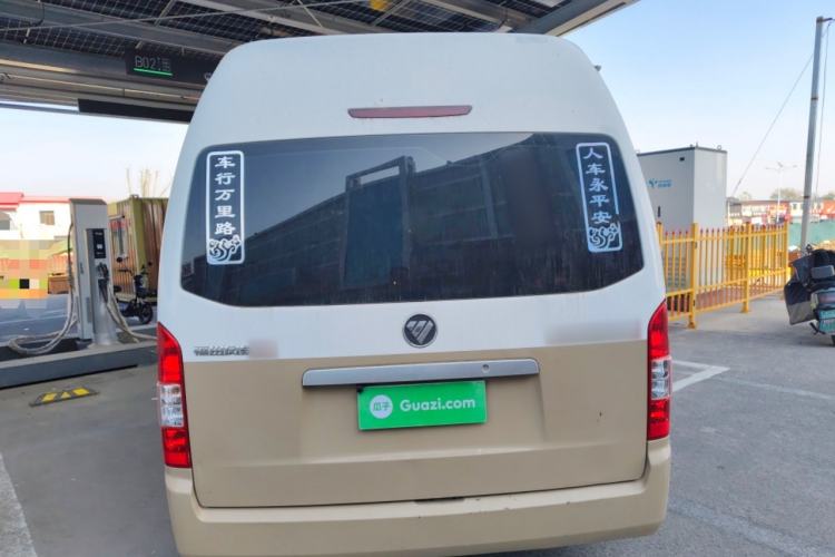 Used Foton Scenic G9 2021 2.4L Gasoline Commercial Version Long Wheelbase High Roof 9-Seater with Clear Window 4K22D4M
