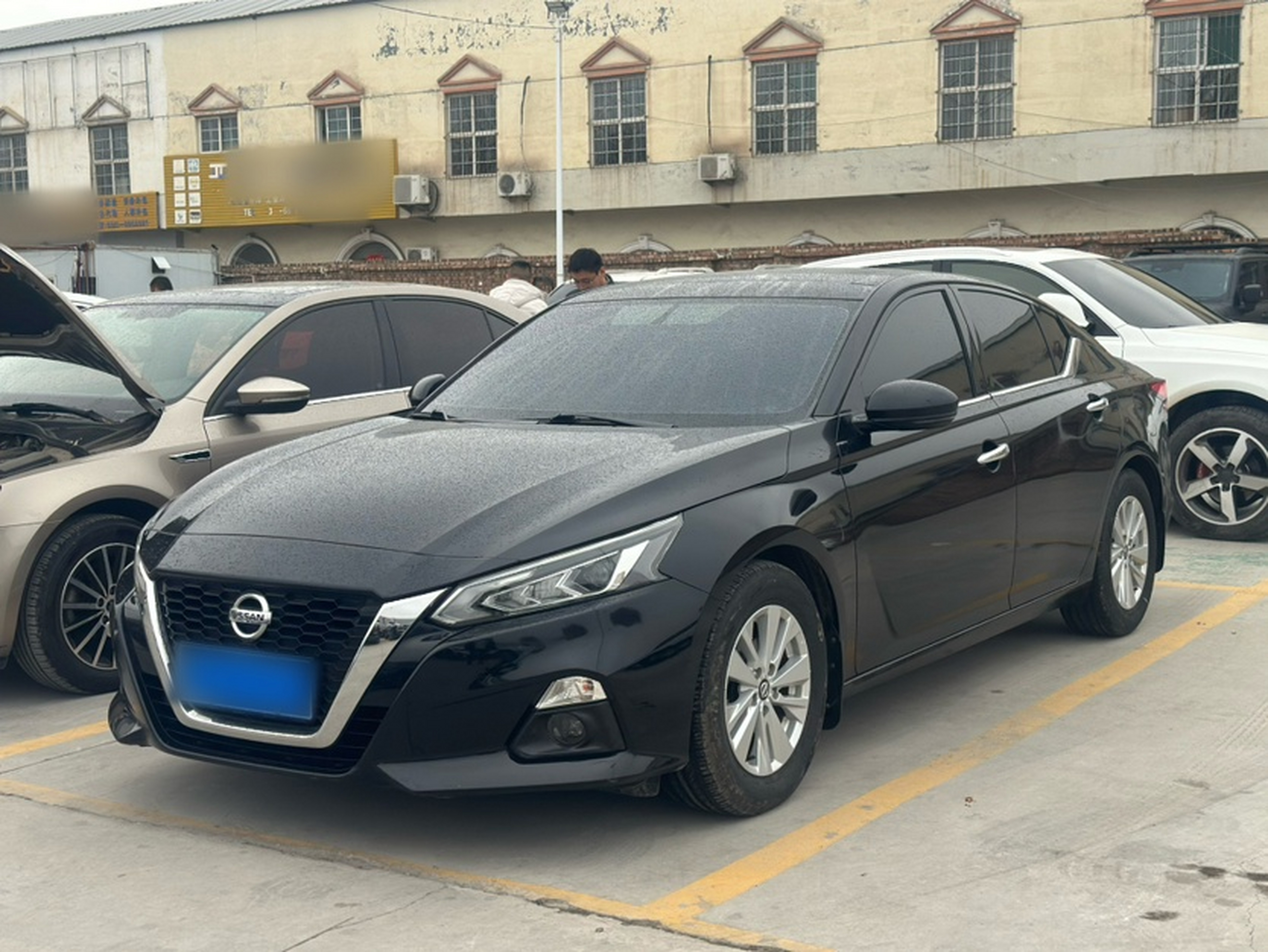 تحت مقدمة السيارة