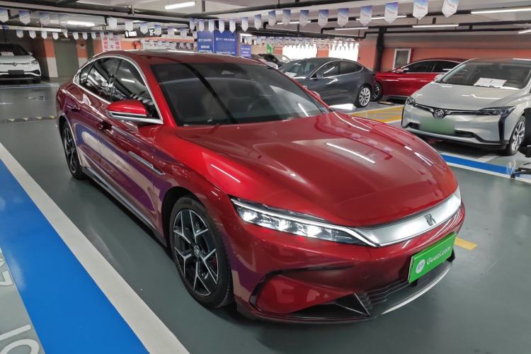 Used BYD Han 2022 EV Genesis Edition 715 km Front-Wheel-Drive Flagship Model
